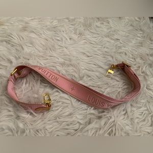 Louis Vuitton Guitar Strap Baby Pink